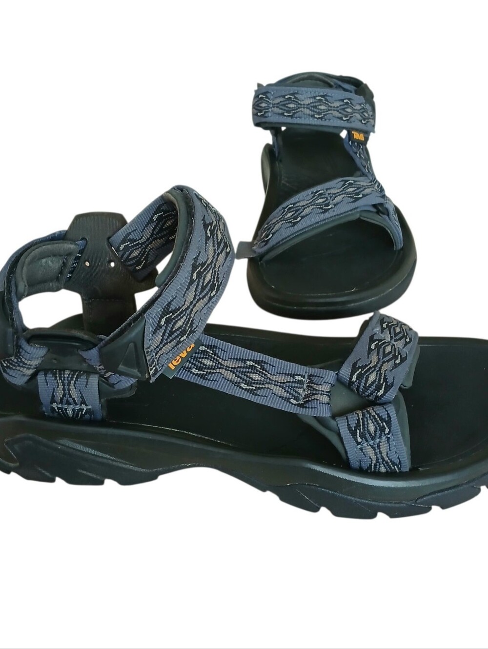 TEVA Terra Fi5 Universal Hiking Sandals Men's 10 Madang Blue Rugged Adjustable